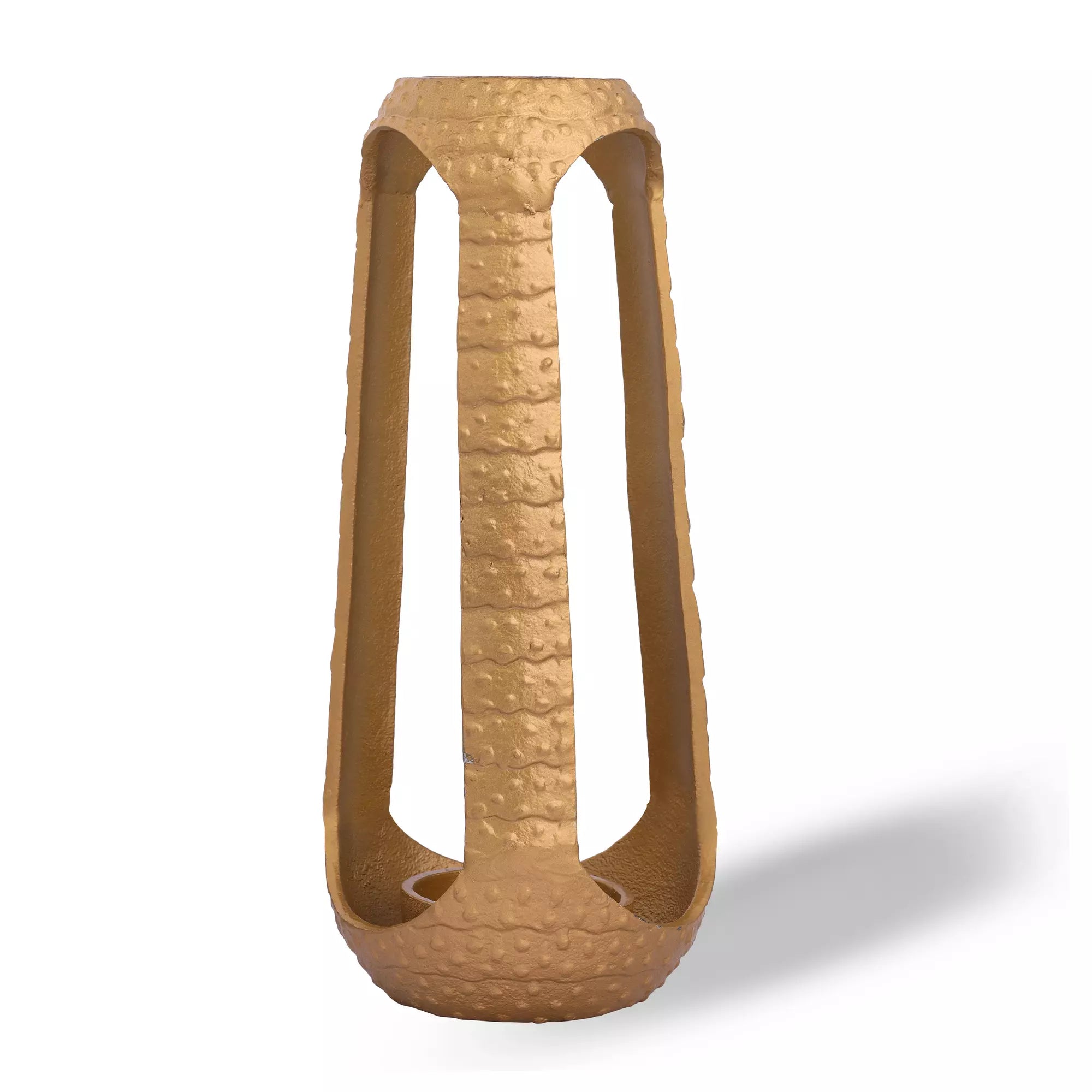 Golden Pillar Candle Holder(Small)